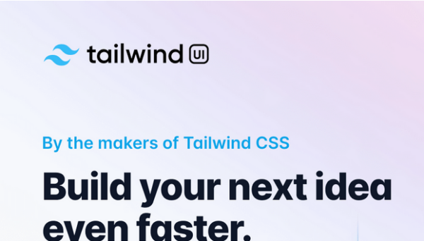 Tailwind UI (Application UI + Marketing) 应用界面与营销组件库