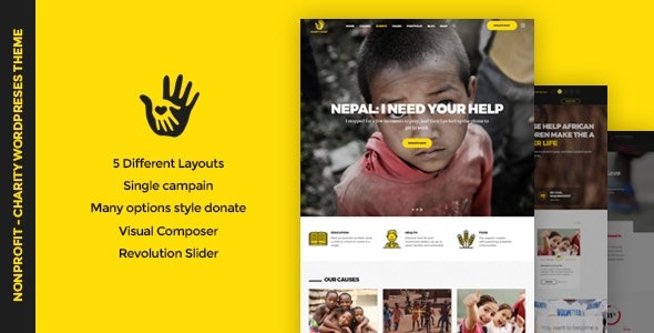 CharityHeart (v1.11) 慈善响应式WordPress主题