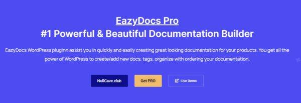 EazyDocs Pro (Premium) v2.4.1 - WordPress文档管理插件