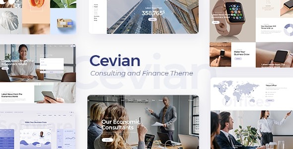Cevian (v1.1) 创意机构和创业公司主题