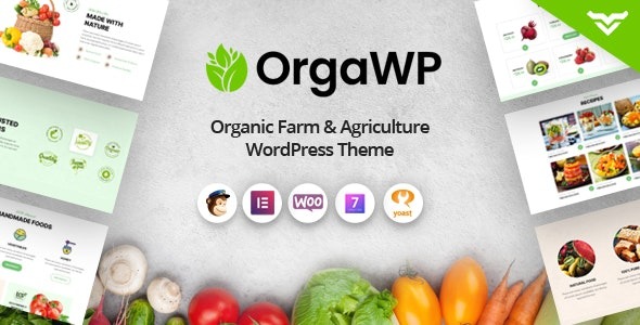 OrgaWP (v1.0.0) 有机农场与农业WordPress主题