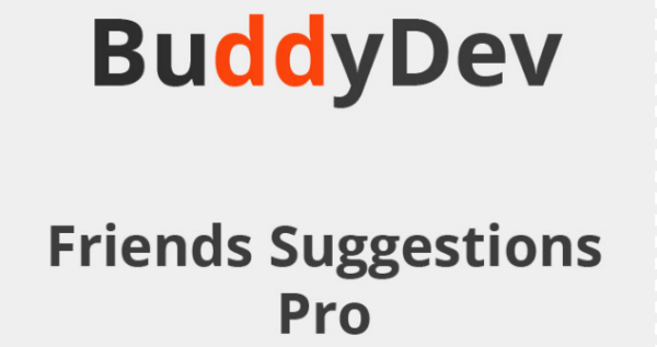 BuddyPress Friends Suggestions Pro v1.1.2 - 智能好友推荐插件