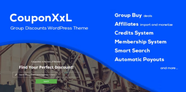 CouponXxL (v4.2.2) 优惠券折扣WordPress主题