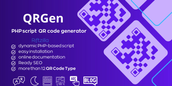 QRGen (v1.0) 强大的PHP二维码生成脚本