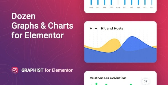 Graphist (v1.2.7) Elementor图表和图形插件