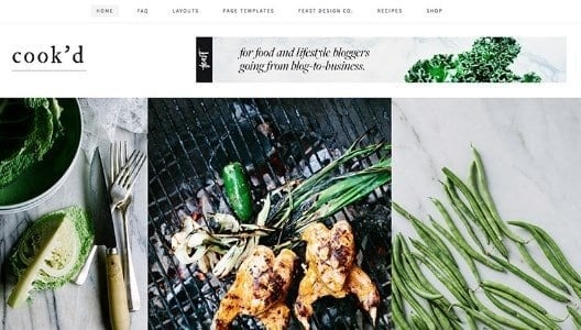 Cook’d Pro Theme (v4.2.0) StudioPress - 专业美食博客WordPress主题