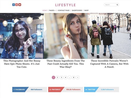 MyThemeShop Lifestyle WordPress Theme v1.1.11 - 时尚生活方式博客主题