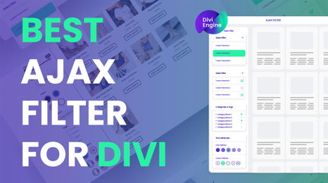 Divi Ajax Filter v3.0 - Divi主题的Ajax筛选器插件
