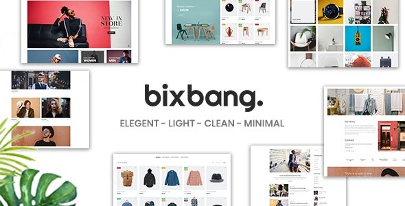 Bixbang (v1.0.6) 极简电子商务WordPress主题 - WooCommerce专用