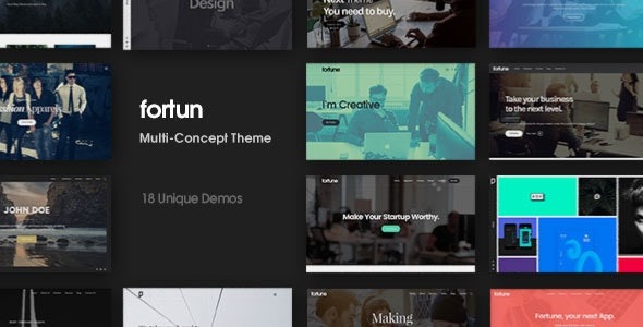 Fortun (v1.0) Multi-Concept WordPress Theme - 多功能多概念WordPress主题