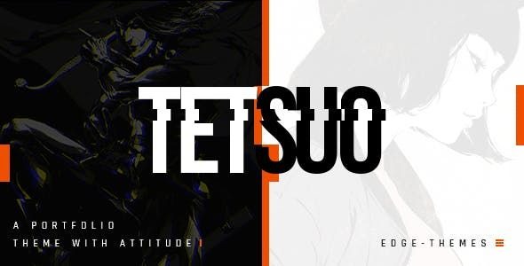 Tetsuo (v1.3) 作品集与创意行业主题 - 专业展示与创意设计