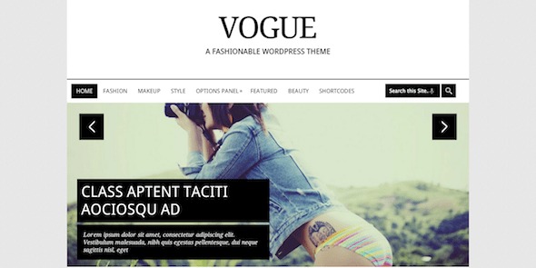 MyThemeShop Vogue (v2.2.0) WordPress主题 - 时尚响应式设计
