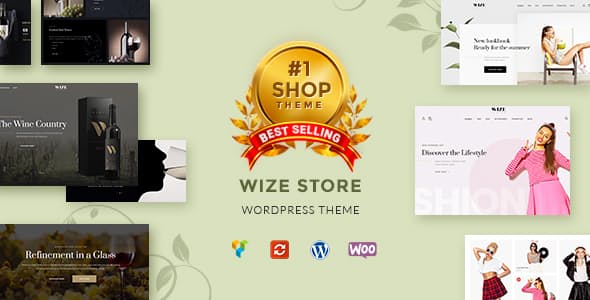 WizeStore (v1.15.3) WooCommerce多功能响应式WordPress主题