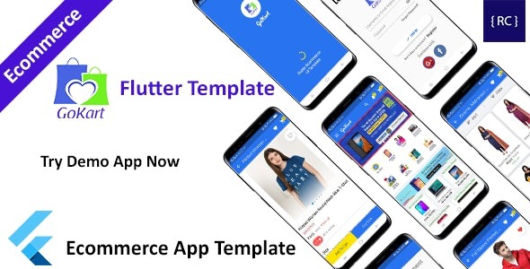 GoKart v3.1 Flutter电子商务应用模板 - Flipkart克隆Flutter
