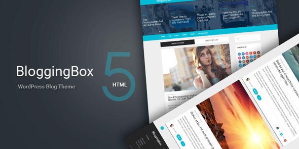 MyThemeShop BloggingBox WordPress主题v1.2.4 - 专业博客网站设计模板