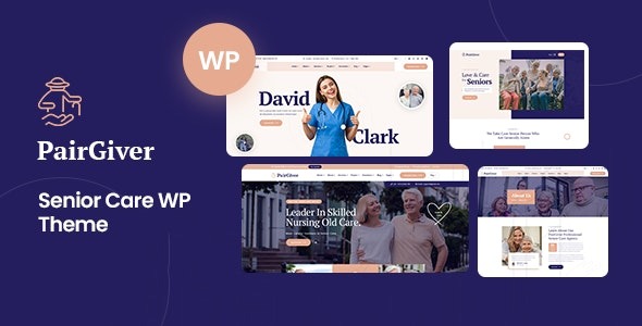PairGiver (v1.0) 老年人护理WordPress主题