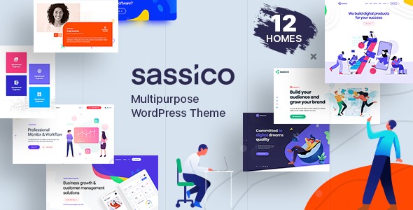 Sassico v3.6 多功能Saas创业机构WordPress主题