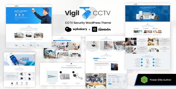 Vigil (v1.7.0) CCTV安全监控WordPress主题