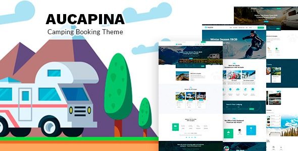 Aucapina (v5.11) Motorhome & RV Rentals Theme - 房车租赁与露营主题