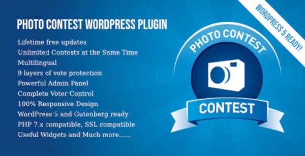 Photo Contest WordPress Plugin v7.2 - 照片竞赛WordPress插件