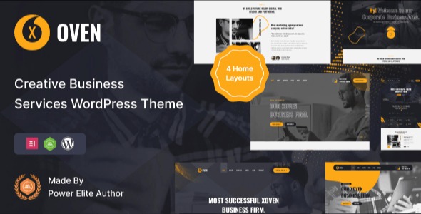 Xoven v1.0 Digital Agency Services WordPress Theme - 数字机构服务WordPress主题