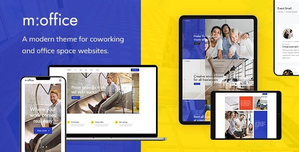 MultiOffice (v1.2) Coworking Space Theme - 多功能办公空间WordPress主题