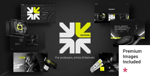 Rawtracks (v1.1) Music & DJ Theme - 音乐与DJ主题