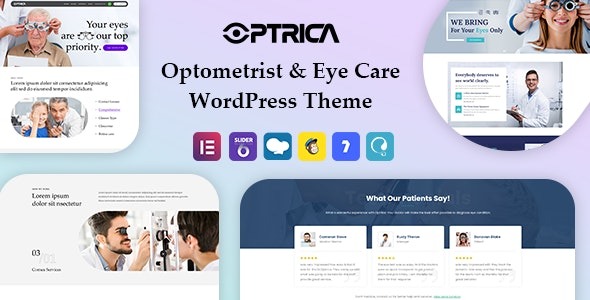 Optrica (v1.1) 验光师与眼科护理WordPress主题