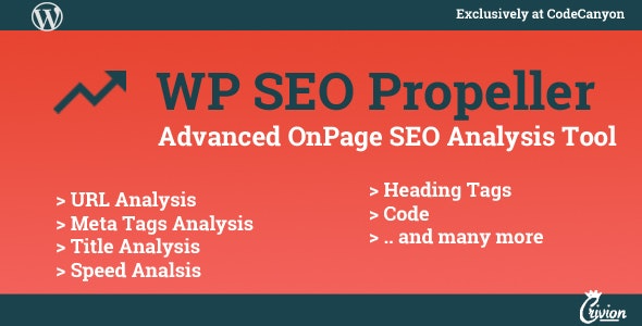 WP SEO Propeller (v1.3.1) 高级SEO分析工具