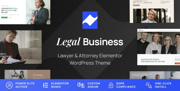 Legal Business (v1.0.6) Attorney & Lawyer WordPress Theme - 律师与法律事务所WordPress主题