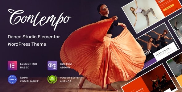 Contempo v1.0.11 Dance School WordPress Theme - 舞蹈学校WordPress主题
