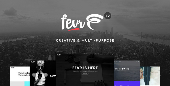 Fevr (v1.2.9.9) 创意多功能WordPress主题