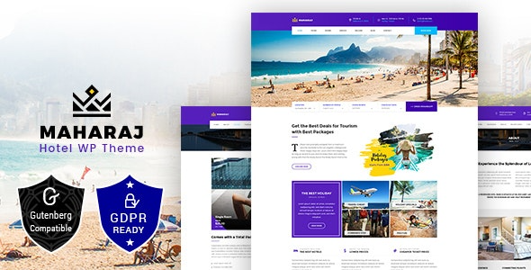 Maharaj (v2.5) Hotel Master WordPress Theme - 豪华酒店WordPress主题