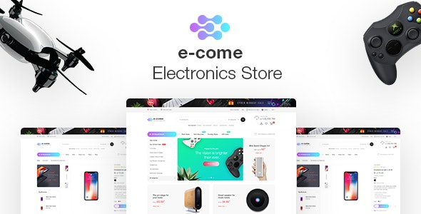 Ecome (v1.5.3) 电子商城WooCommerce主题 - 多功能电子商务商店模板