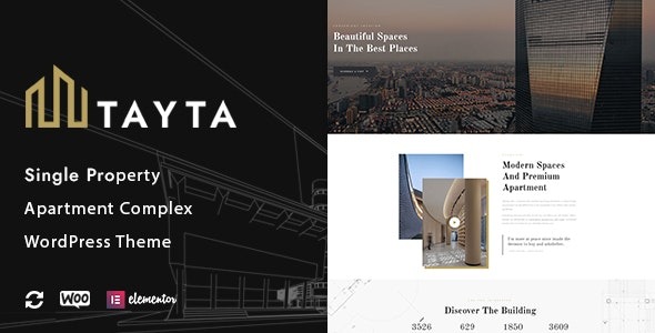 Tayta (v1.1.5) 单属性与公寓综合体WordPress主题