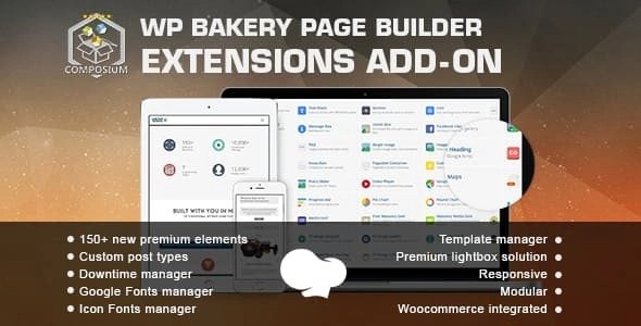 Composium (v5.6.1) WP Bakery Page Builder扩展插件 - 增强您的页面构建体验