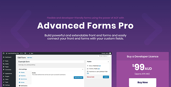Advanced Forms Pro for ACF v1.9.3.6 - ACF高级表单专业版插件