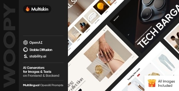 Woopy v1.2 多功能商店 WooCommerce WordPress 商城主题