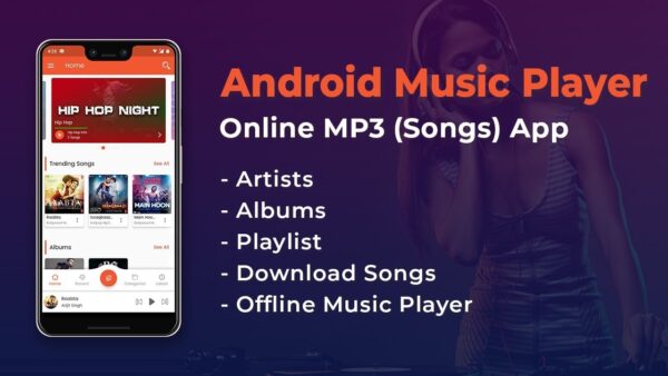 Android Music Player v10.0 Online MP3 (Songs) App - 在线音乐播放器应用