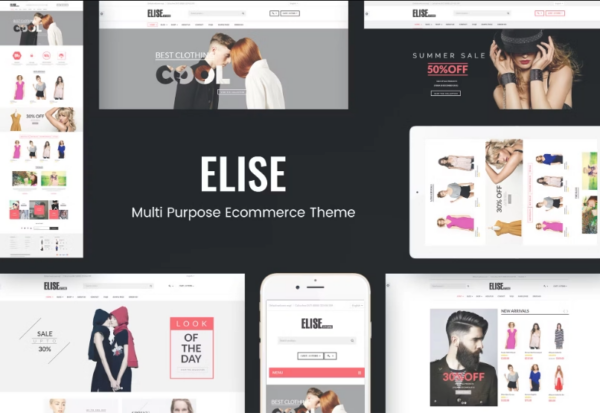 Elise (v1.3.6) 时尚WooCommerce WordPress主题