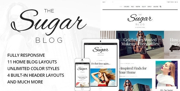 Sugar (v3.0) 简洁个人WordPress博客主题