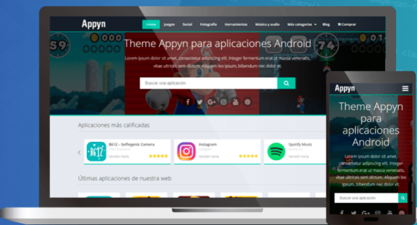 Appyn v2.0.15 Themespixel WordPress主题 - 多功能响应式设计