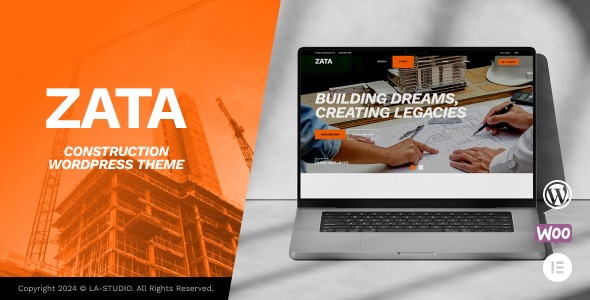 Zata v1.0.0 Construction WordPress Theme - 建筑行业WordPress主题