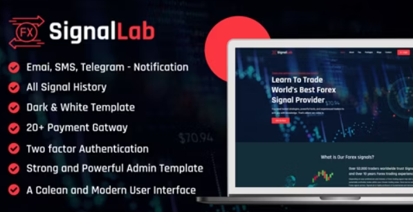 SignalLab v3.1 Forex And Crypto Trading Signal Platform - 外汇与加密货币交易信号平台