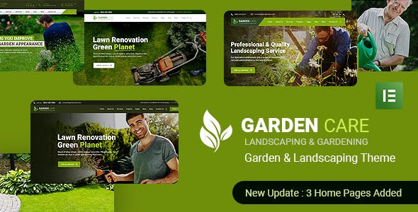 Garden Care (v2.3) 园艺和景观美化WordPress主题