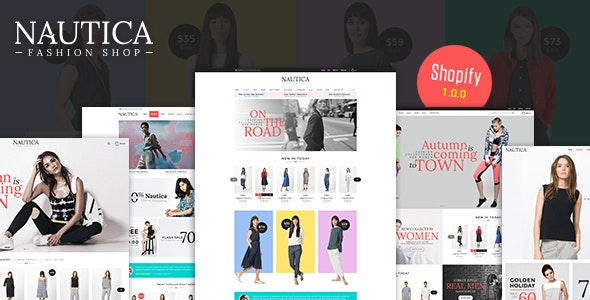 Nautica (v1.1.0) 响应式WooCommerce WordPress主题 - 海洋风格电商网站设计