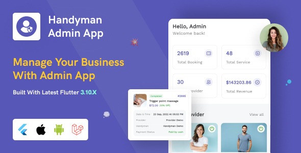 Handyman Admin App [Add-on] v3.8.0 - 专业WordPress管理员工具增强插件