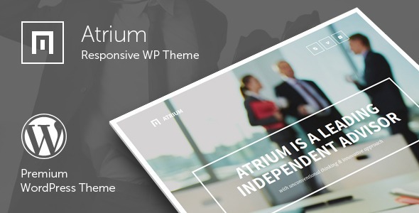 Atrium (v2.7) 金融咨询WordPress主题 - 响应式单页设计