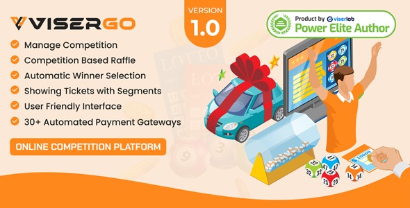 ViserGo v1.0 Online Competition Platform - 在线竞赛平台WordPress主题
