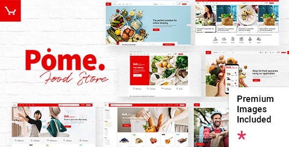 Pome (v1.1) 食品商店WordPress主题 - 美食电商网站模板